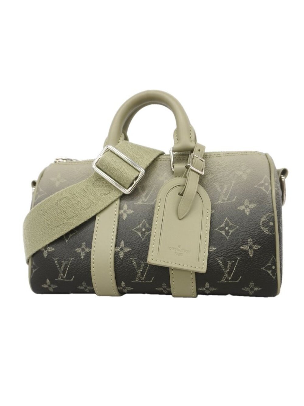 Louis Vuitton Handbag Monogram Gradient Keepall Bandouliere 25 Green 2-Way Bag